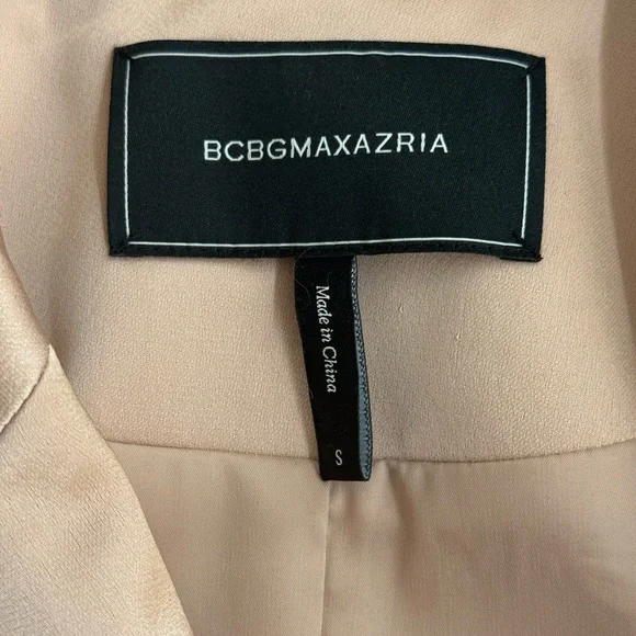 BCBGMaxAzria dusty-pink color Women's Blazer - Picture 2 of 3